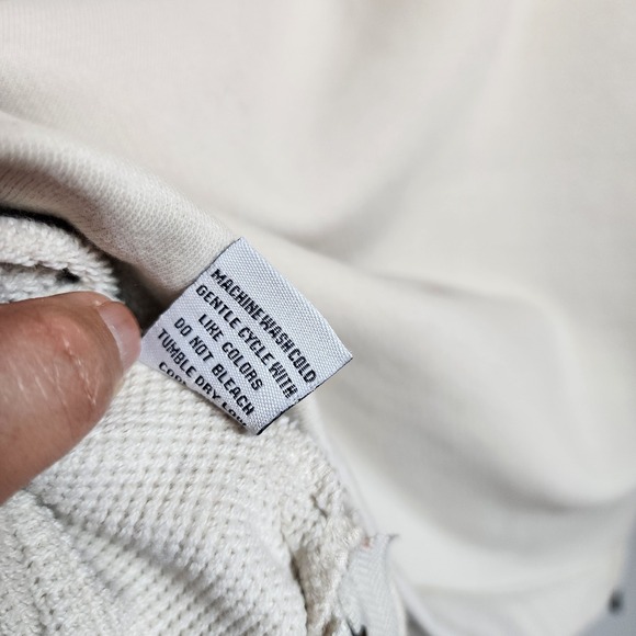 Habitat Textured Full-Zip Hoodie Medium - Picture 13 of 16